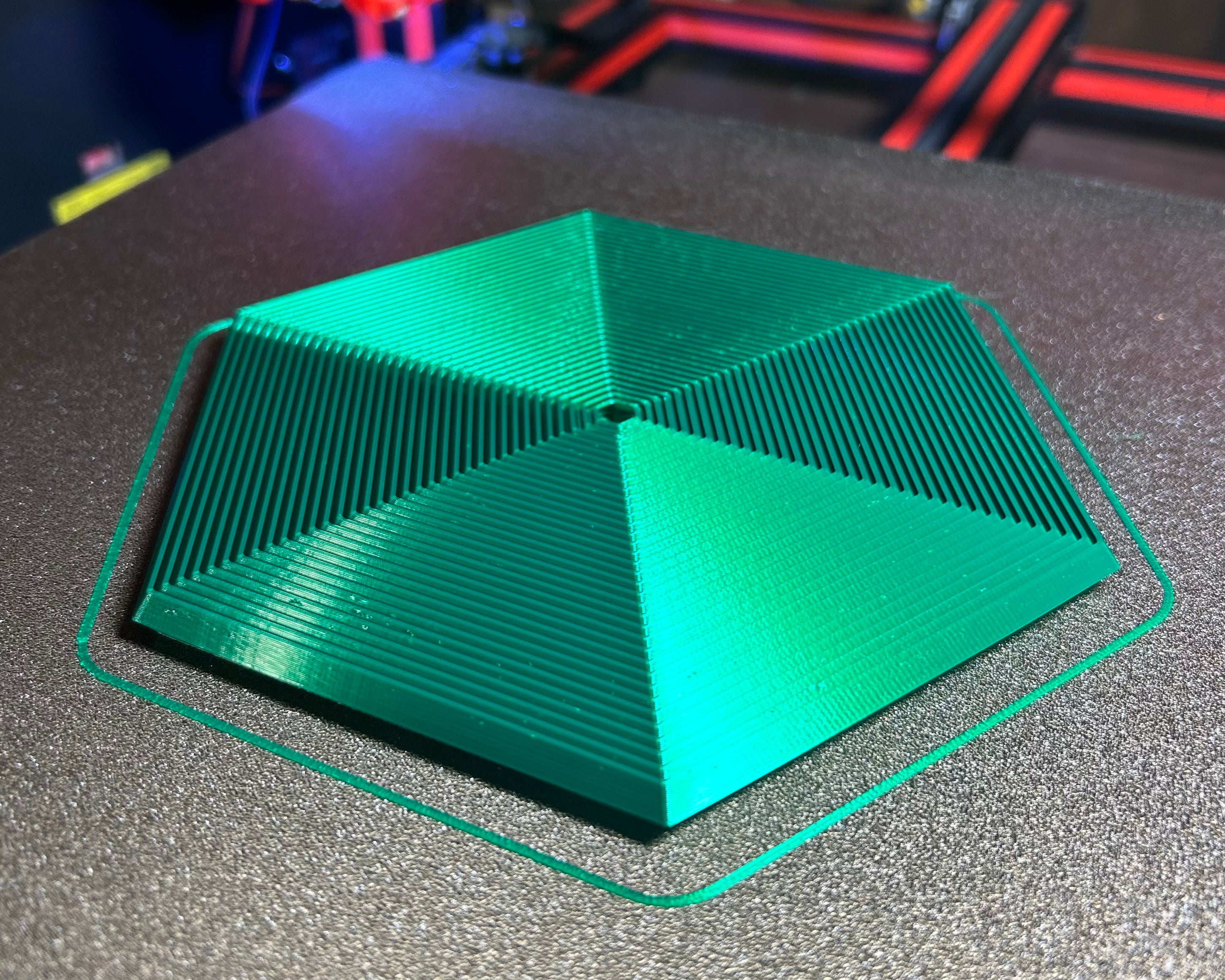 Hexagon Superfidget - projekt PIP z 35 segmentami