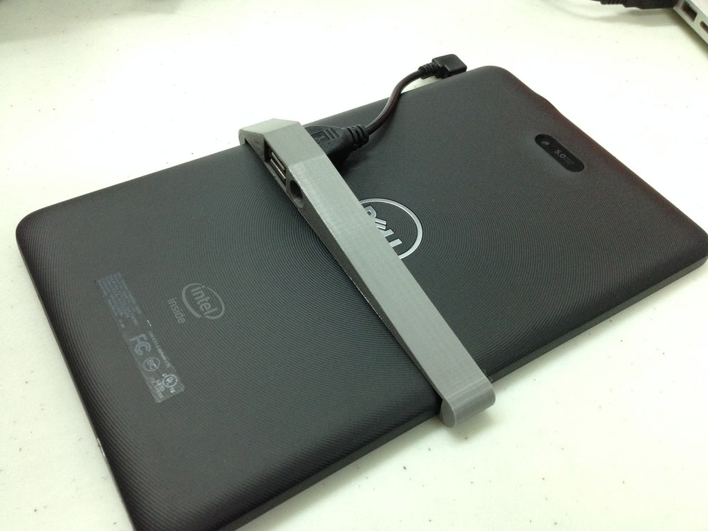 Uchwyt kabla USB OTG i uchwyt rysika do tabletu Dell Venue 8 Pro