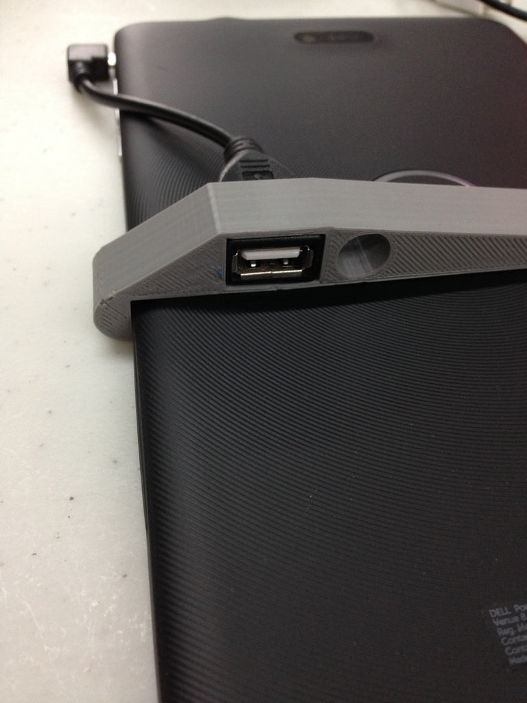 Uchwyt kabla USB OTG i uchwyt rysika do tabletu Dell Venue 8 Pro