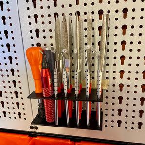 TORACK Pegboard Przechowywanie Pilników i Narzędzi