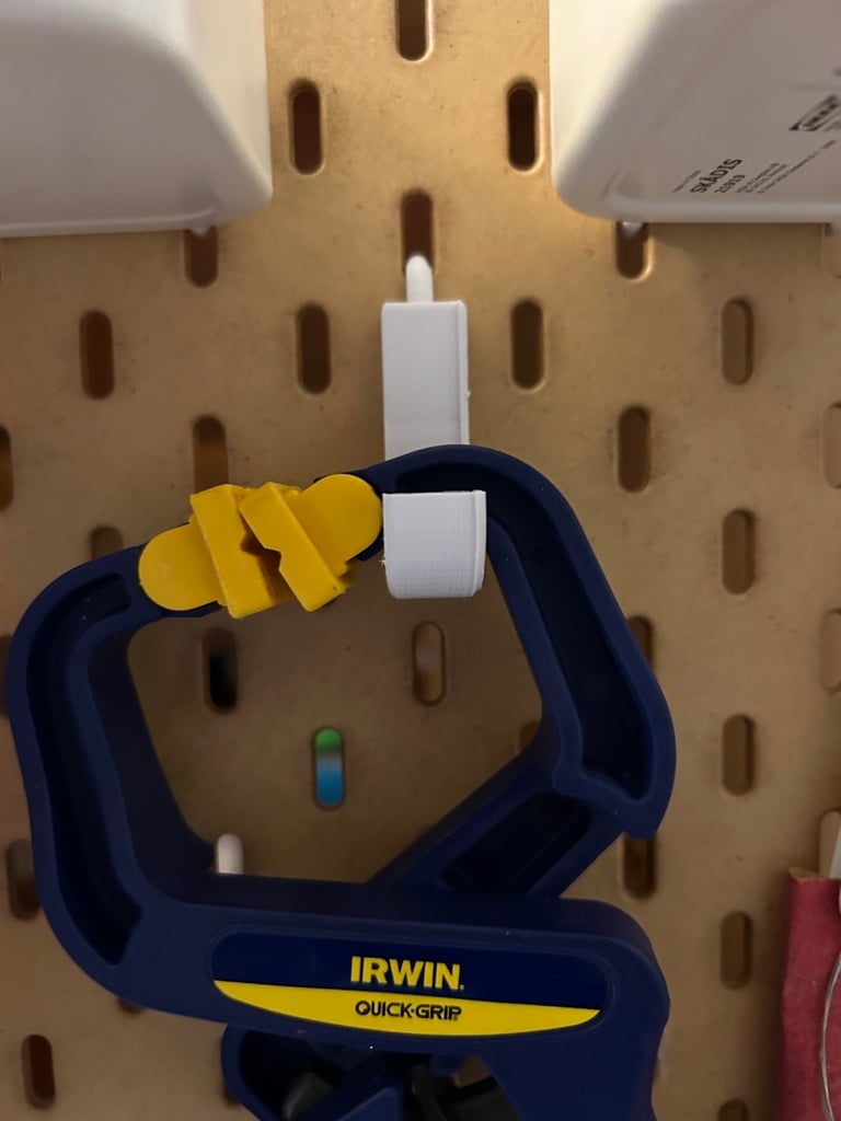 Niestandardowe haczyki do tablicy IKEA SKÅDIS Pegboard