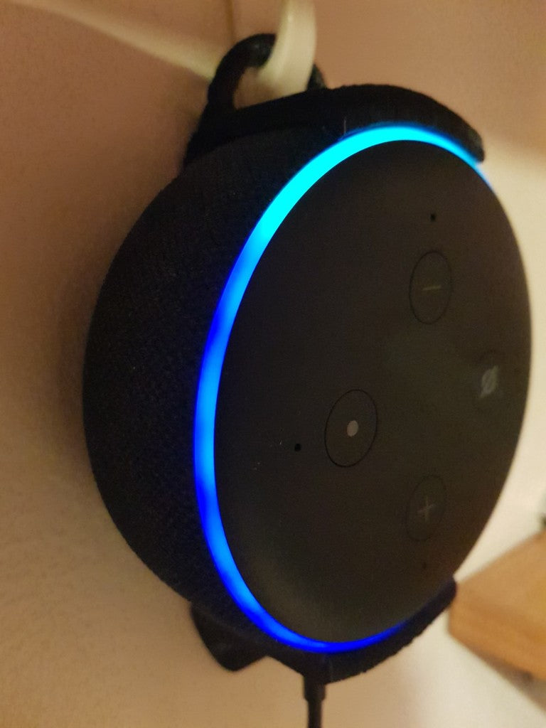 Uchwyt Amazon Alexa Echo Dot 3. generacji z wiszącym pierścieniem