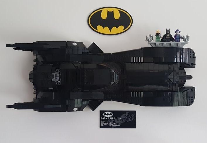 Uchwyt ścienny do Batmobilu Lego z 1989 roku