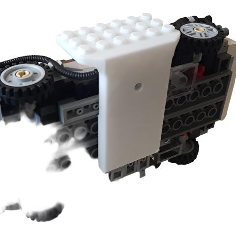 Uchwyt ścienny do Lego DeLorean (21103)