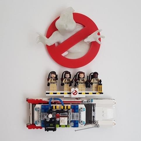 Uchwyt ścienny do Lego Ghostbuster Ecto-1 (21108)