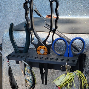 Organizer do łodzi wędkarskiej na haczyki i szczypce