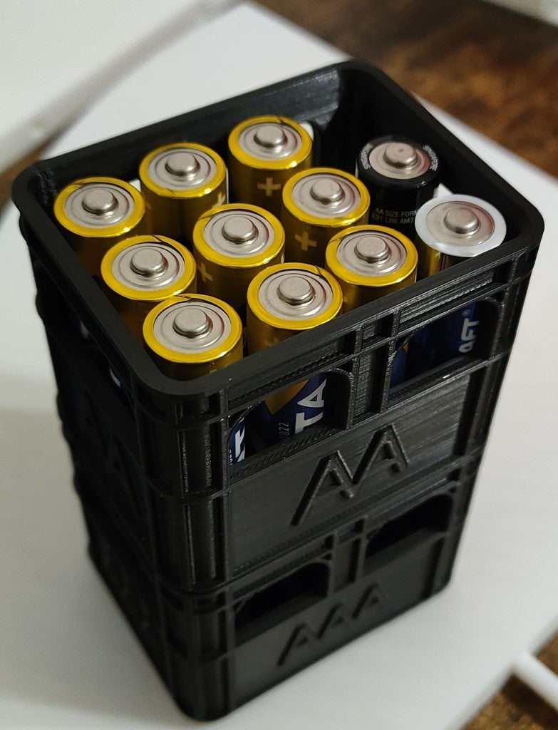 Uchwyt na baterie do układania w stos