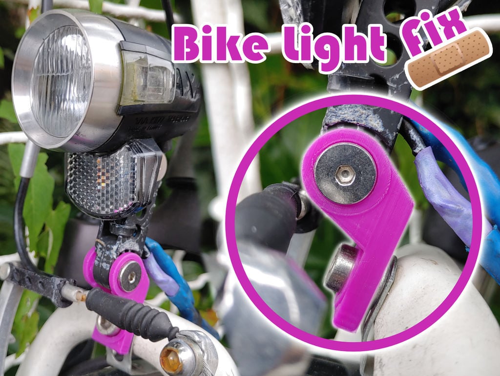 AXA Bike Light Holder - Bezpieczny i mocny uchwyt na lampkę rowerową na LED