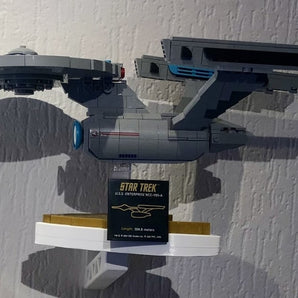 Uchwyt ścienny do modeli BlueBrixx Star Trek