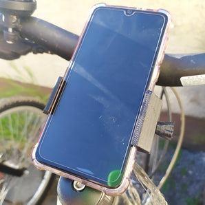 Solidny i regulowany uchwyt na telefon do rowerów górskich i szosowych