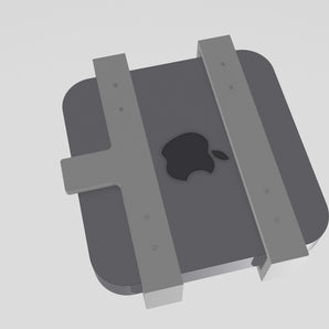 Uchwyt Mac Mini do dyskretnego montażu pod stołem