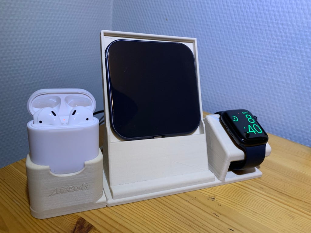 Uniwersalna podstawka do ładowania Apple Watch, iPhone i AirPods