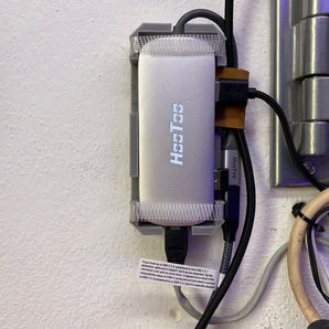 Uchwyt ścienny HOOTOO USB-C HT-UC007 do zorganizowanego biurka