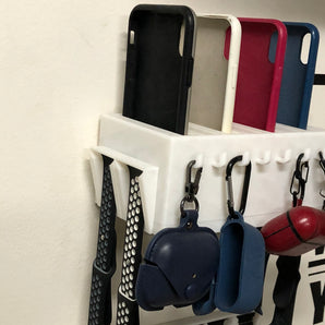 Praktyczne pudełko do przechowywania etui na AirPods, iPhone'a i Apple Watch
