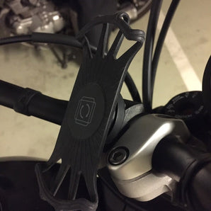 Wytrzymały uchwyt na telefon do kierownicy motocykla