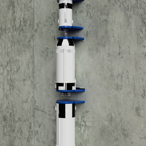 Uchwyt ścienny do Lego Saturn V (6 części)