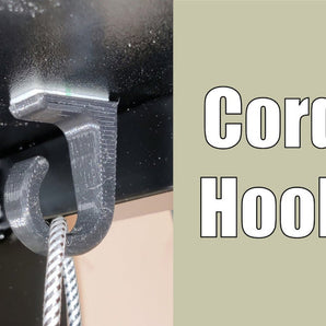 Haczyki kablowe / Uchwyt użytkowy - Montowany na ścianie lub pod biurkiem