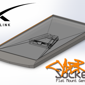 Starlink Standard Gen 4 Płaski Uchwyt CyberSocket