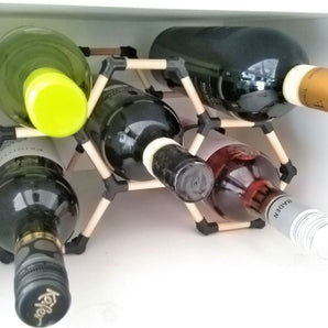 Modułowy stojak na wino