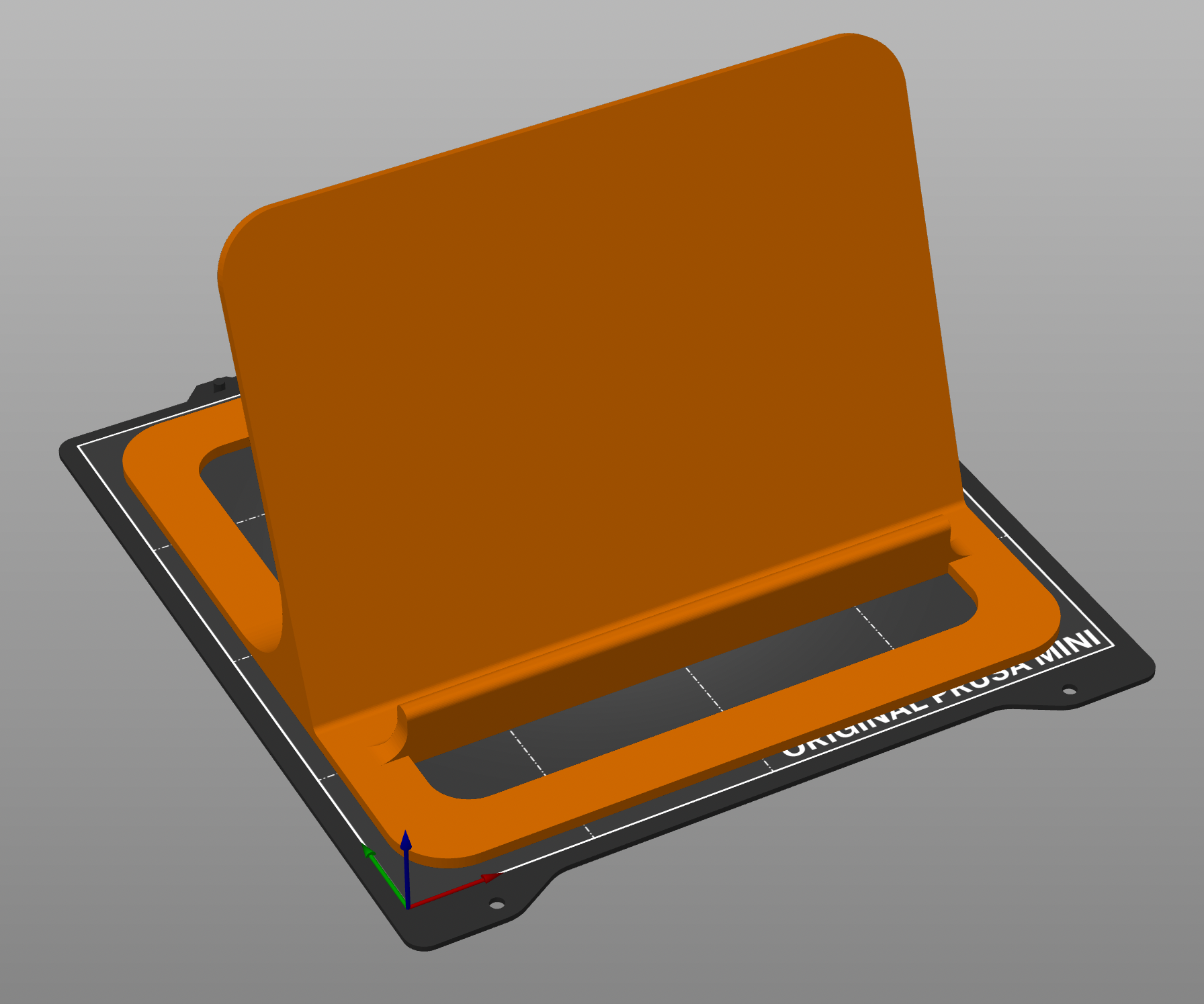 Ponadwymiarowy stojak na iPada z polimeru PolyTerra Purple