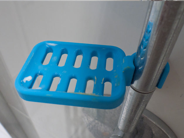 Dozownik mydła pod prysznic do pionu 21,9 mm