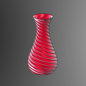 Wazon Octospiral
