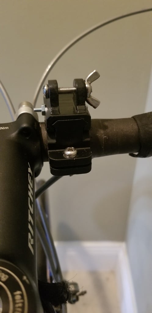 Uchwyt rowerowy Picatinny na kierownicę 26 mm