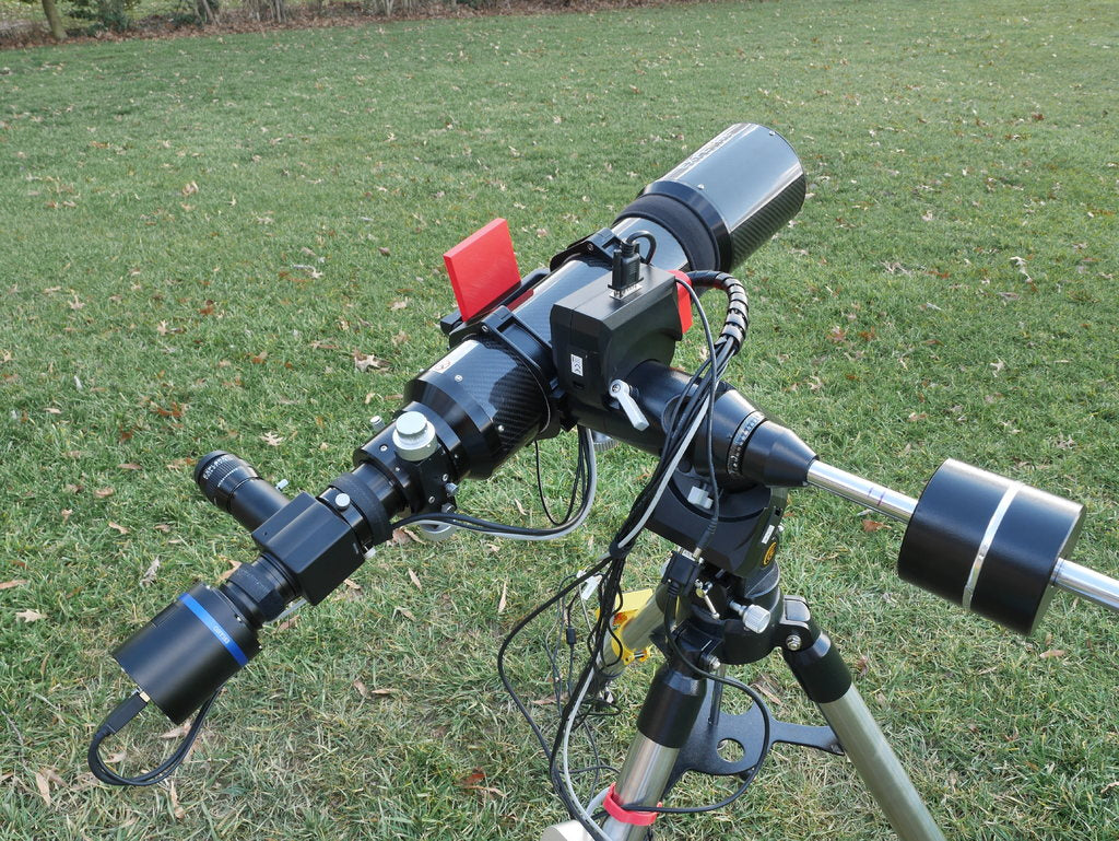 Wspornik prowadnicy kabla teleskopu do modeli Equatorial GOTO i Explore Scientific EXOS-II