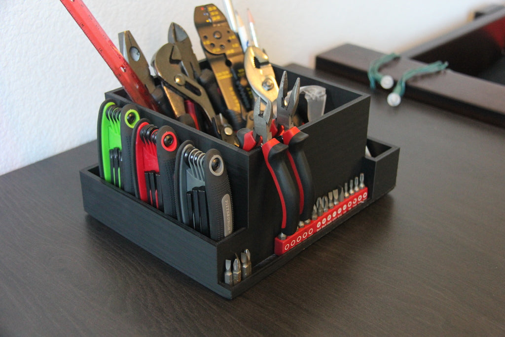Biurkowy organizer narzędziowy na narzędzia i małe części
