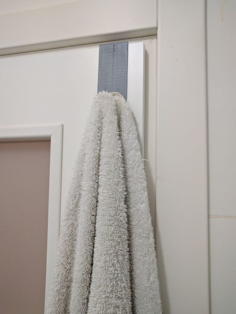 Pojedynczy/podwójny uchwyt na ręcznik na drzwi