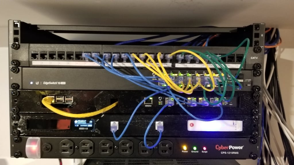 Adaptery sieciowe 1U Rack dla urządzeń Ubiquiti i ARRIS