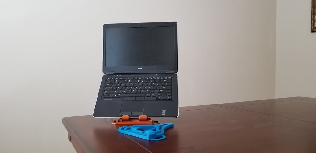 Składany stojak na laptopa, przełącznik, tablet i telefon komórkowy