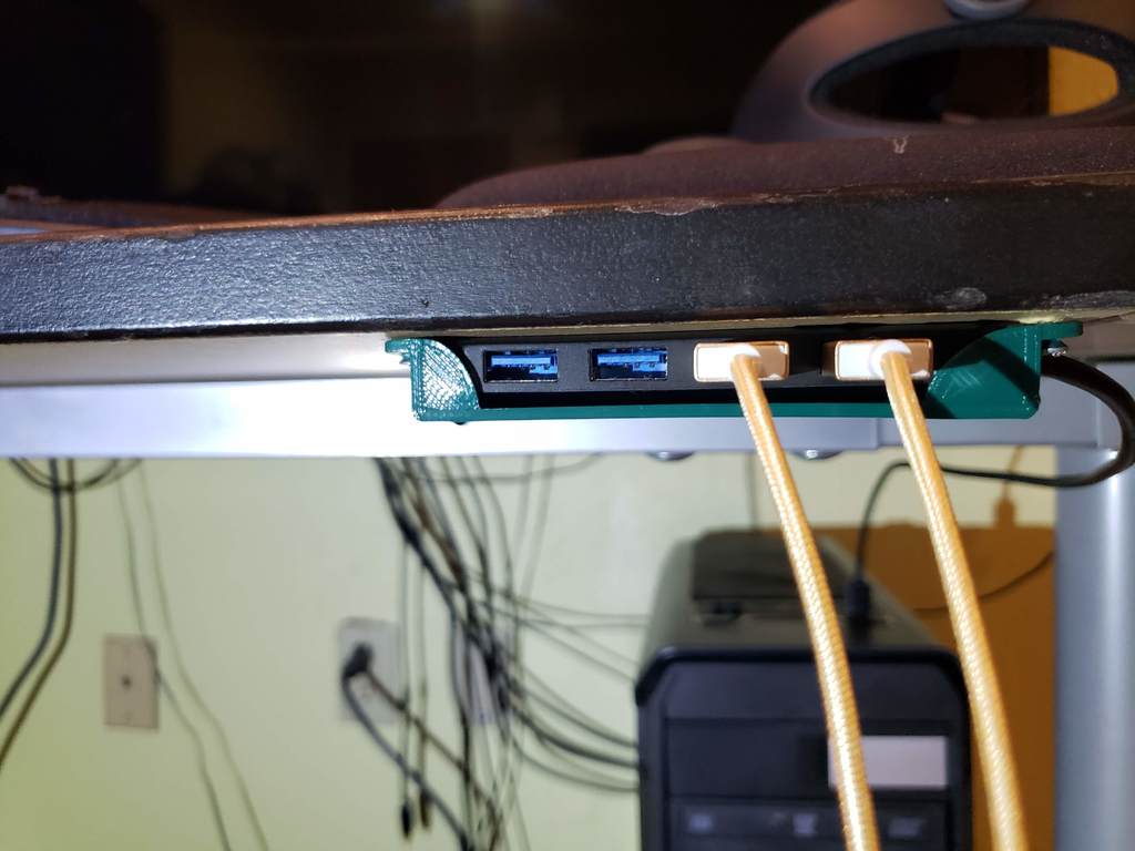 Uchwyt pod biurko do 4-portowego koncentratora USB Lenovo