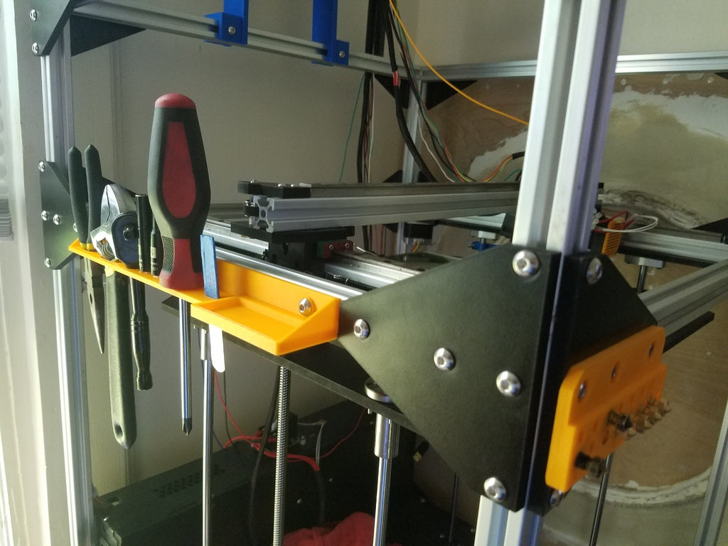 Uchwyt narzędziowy Folgertech FT-5 do podstawowego zestawu narzędzi do druku 3D