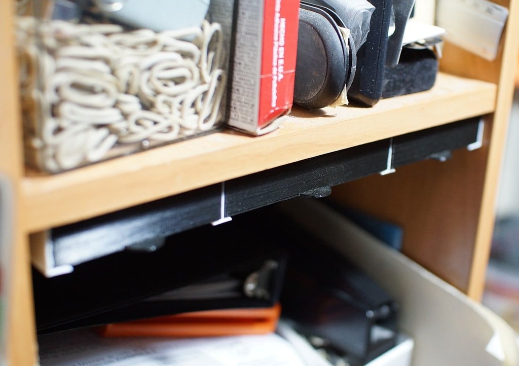 Miniszuflada pod biurkiem dla Arduino Mega i Uno
