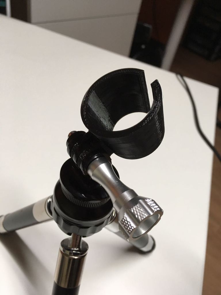 Uchwyt mikrofonowy z mocowaniem GoPro