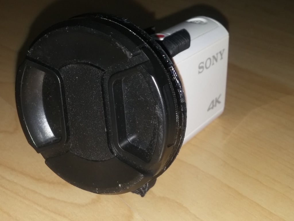 Osłona obiektywu z filtrem 58 mm do kamery sportowej Sony FDR 3000