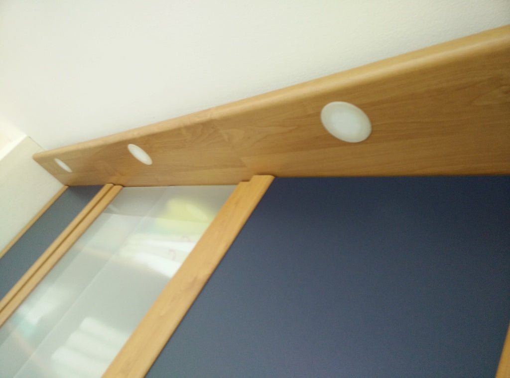 Adapter punktowy IKEA Dioder LED na halogen do otworów w szafkach