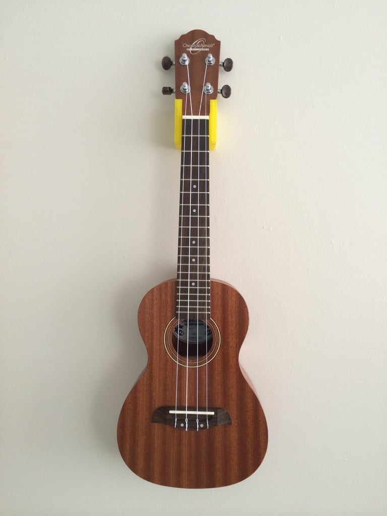 Uchwyt ścienny do ukulele w rozmiarze koncertowym