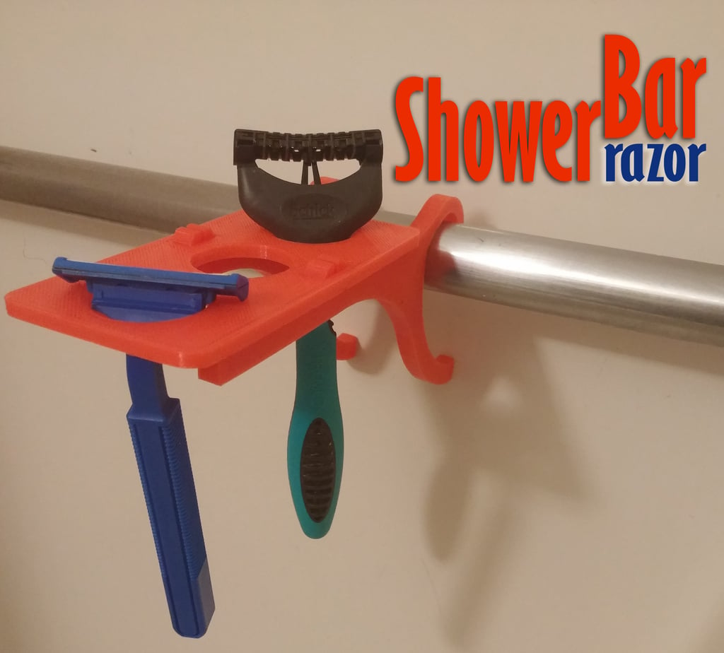 ShowerBar - Razor Edition - Koszyk pod prysznic na żyletki