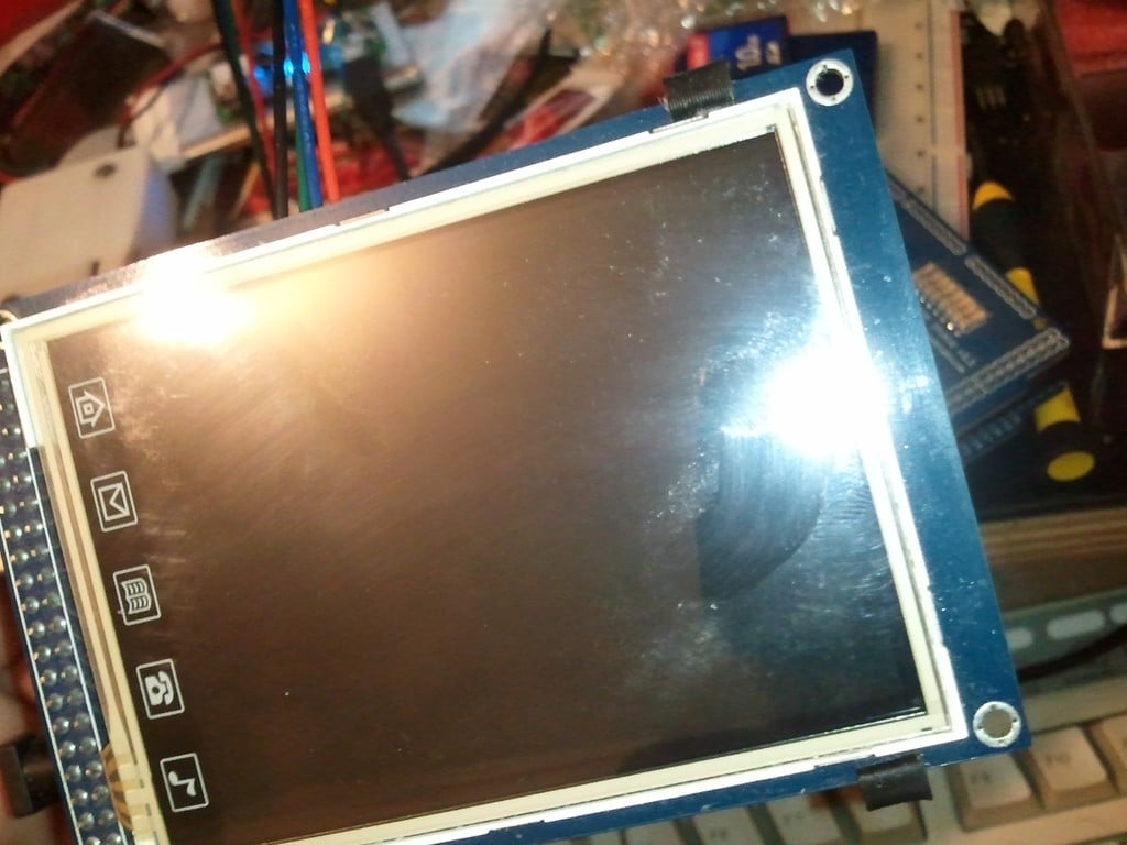 Uchwyt do ekranu LCD dla Arduino Mega Iteadstudio
