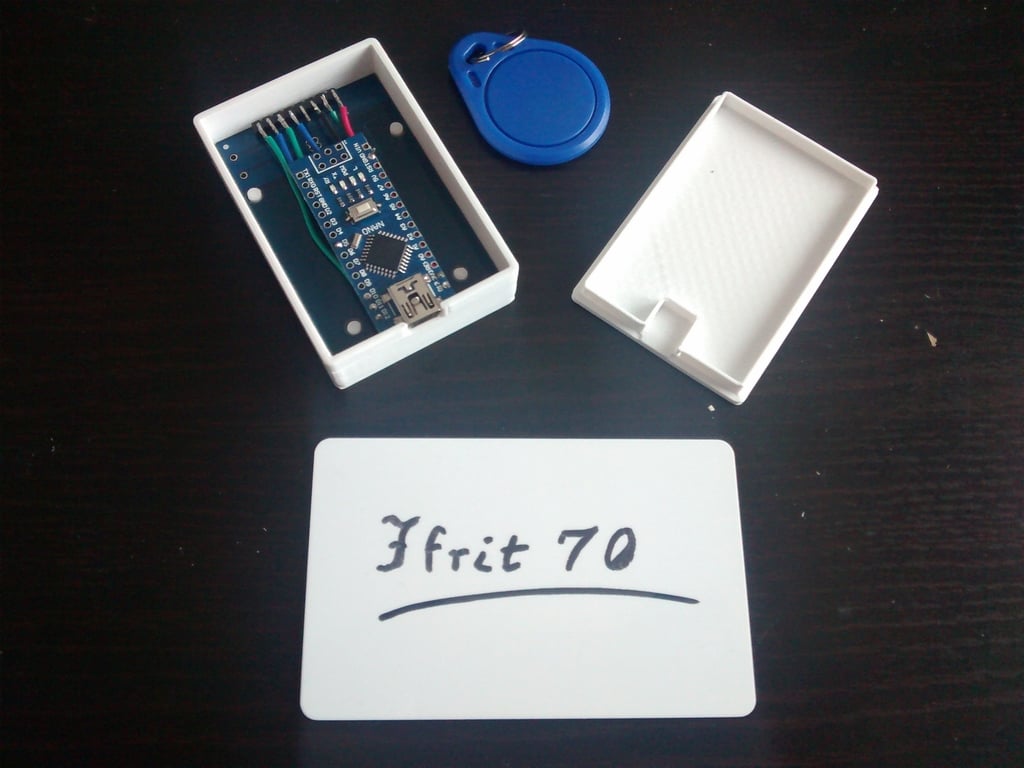 Skrzynka RFID dla RC522 i Arduino Nano