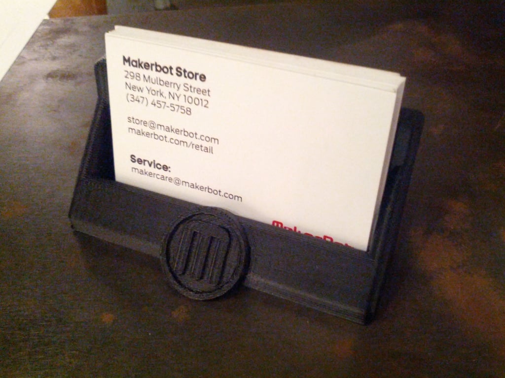 Wizytownik MakerBot do użytku w sklepie