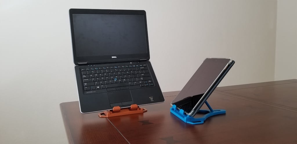 Składany stojak na laptopa, przełącznik, tablet i telefon komórkowy