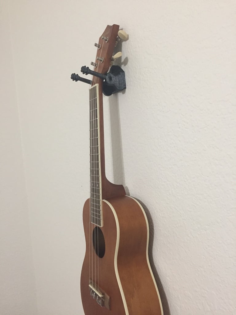 Wisząca ściana Ukulele o wyglądzie ukulele
