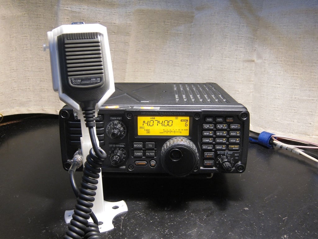 Statyw mikrofonowy do mikrofonów ręcznych do ICOM IC-7200
