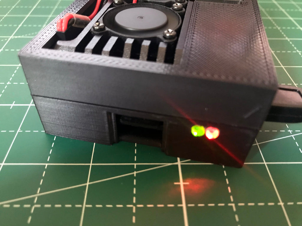Anycubic Mountable Gear Case dla Raspberry Pi 3 B+ z chłodzeniem GeeekPi Cooler