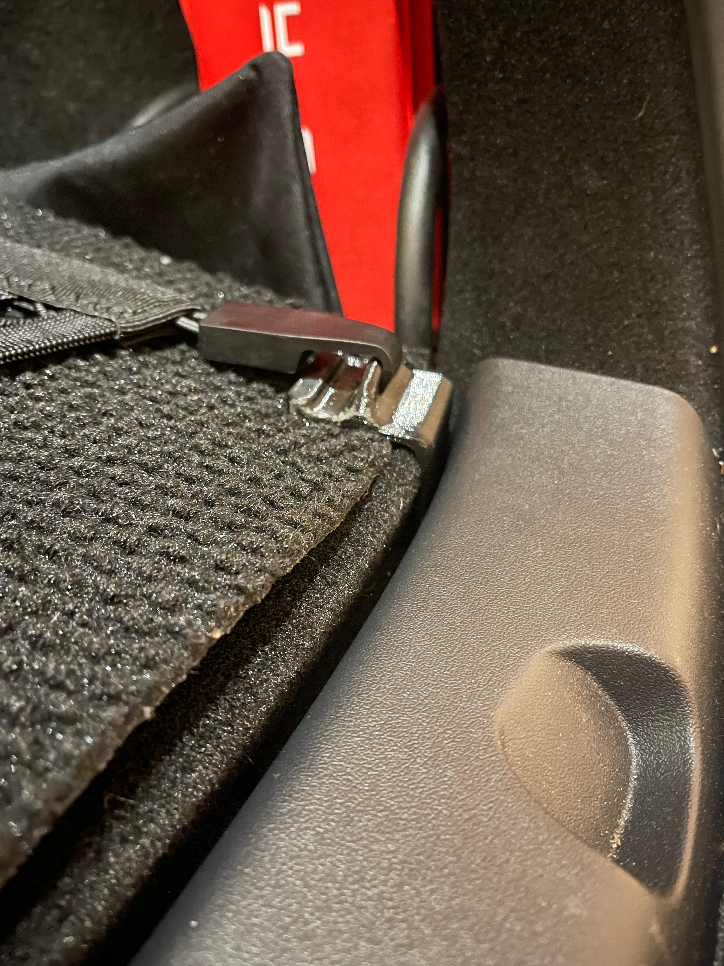Tesla Model Y Cargo Net Clips with Spacer