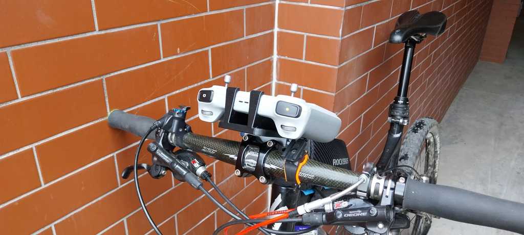 Uchwyt kontrolera DJI RC do Mini 3 PRO do rowerów MTB lub wyścigowych z możliwością montażu Gopro Quadlock