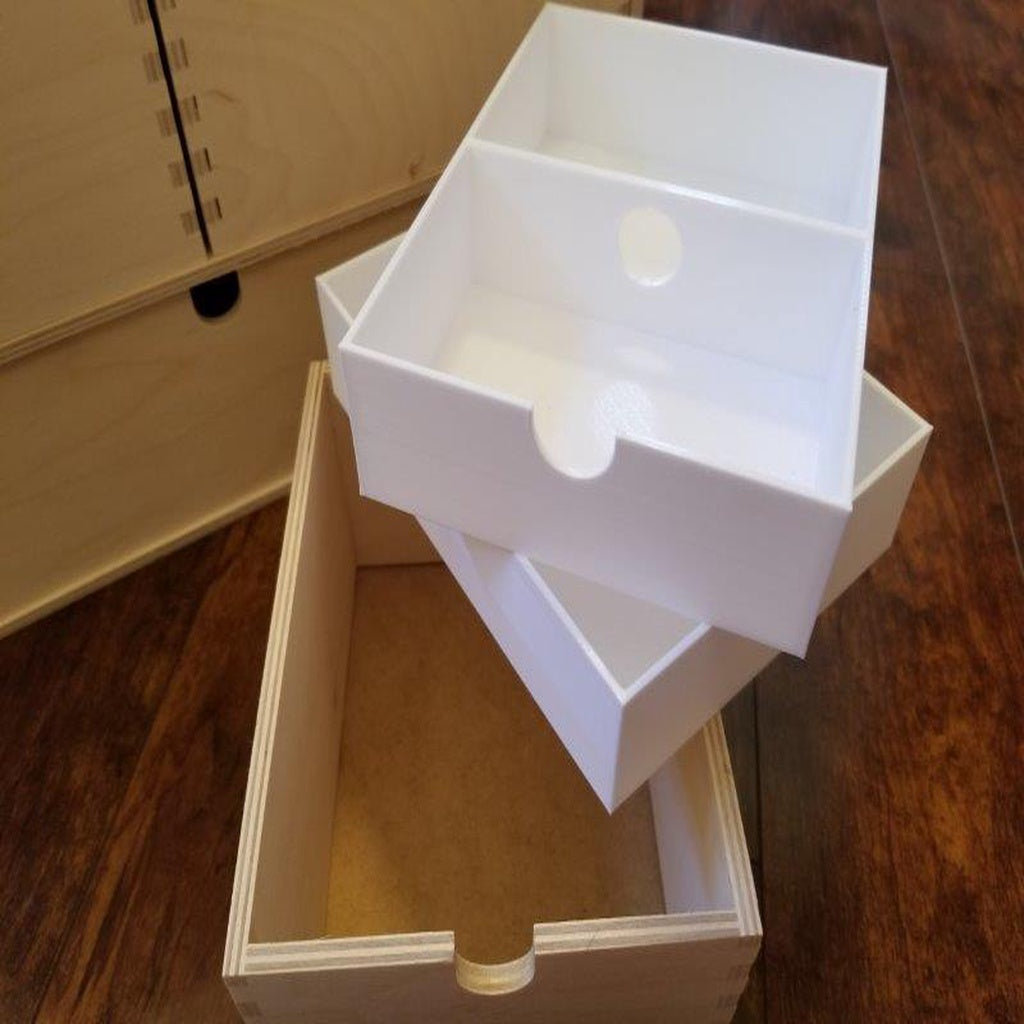 Wkłady do szuflad Ikea MOPPE - wersja 3-rozmiarowa